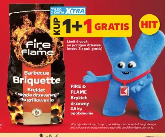Brykiet drzewny Fire & Flame
