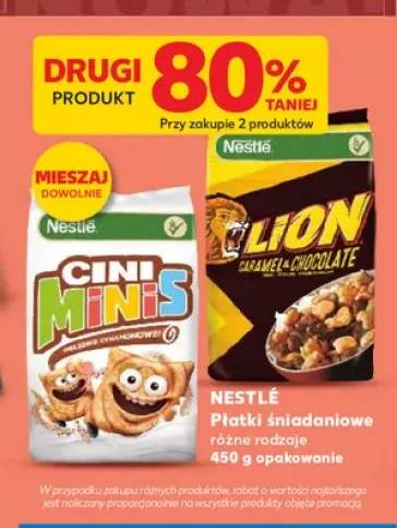 Płatki śniadaniowe Nestlé Cini Minis +1 wariant