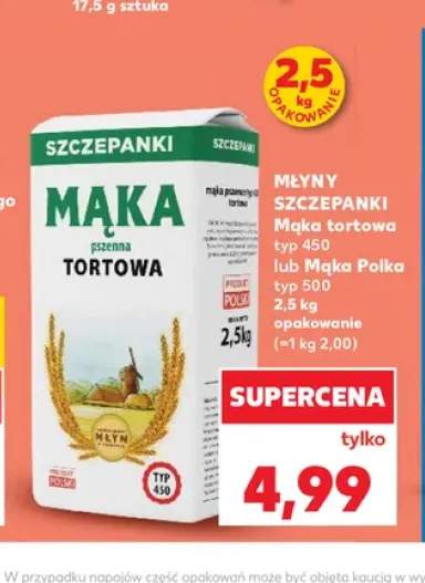Mąka pszenna Polka Szczepanki typ 500