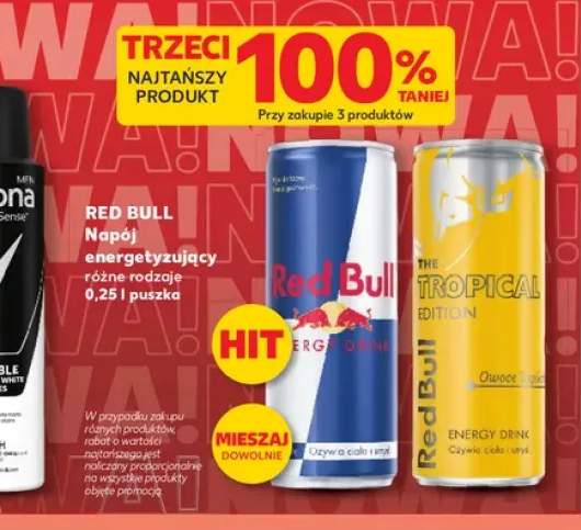 Napój energetyzujący Red Bull Energy Drink +1 wariant