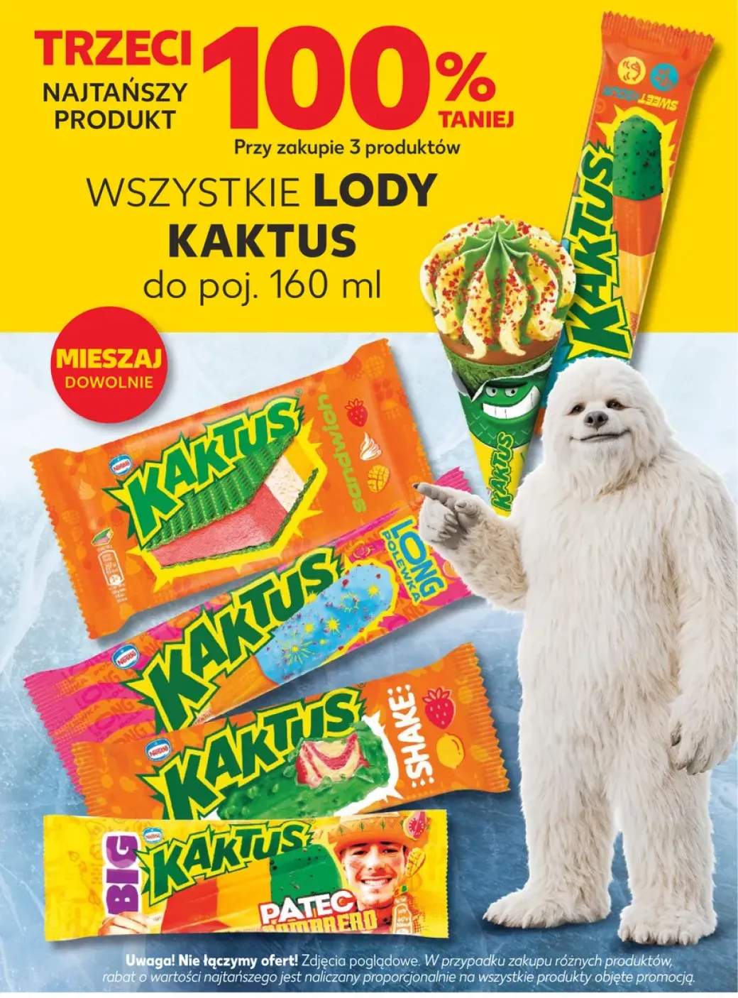 Lody Kaktus +4 warianty