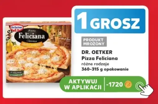 Pizza Feliciana Quattro Formaggi Dr. Oetker