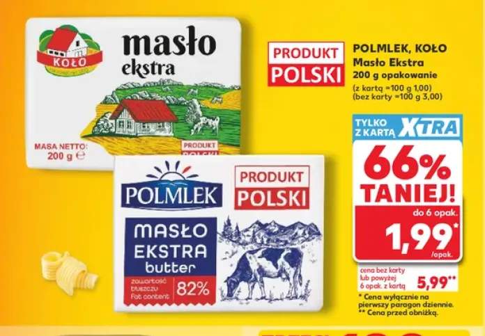 Masło Ekstra Koło +1 wariant