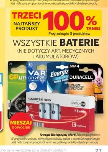 Baterie +5 wariantów