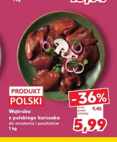 Wątroba z polskiego kurczaka