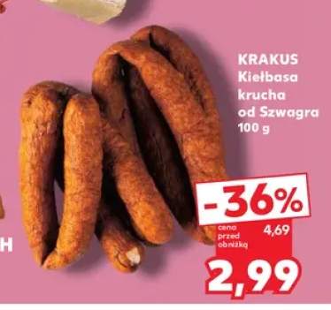 Kiełbasa krucha od Szwagra Krakus