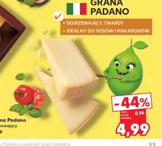 Ser Grana Padano dojrzewający