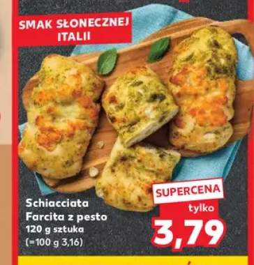 Schiacciata Farcita z pesto