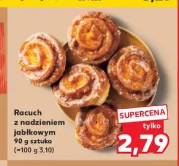 Racuch z nadzieniem jabłkowym