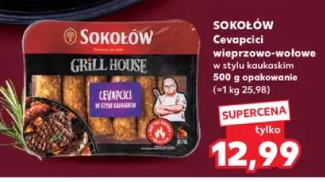 Cevapcici wieprzowo-wołowe Sokołów