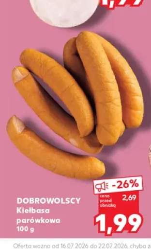 Kiełbasa parówkowa Dobrowolscy