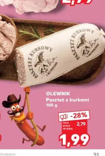 Pasztet z kurkami Olewnik