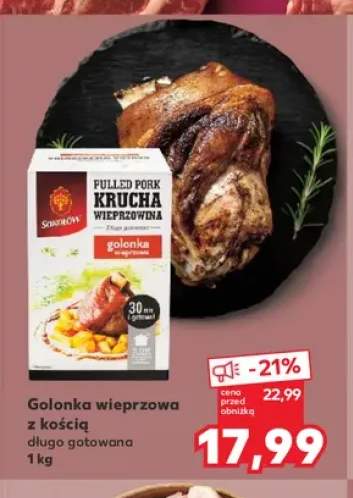 Golonka wieprzowa z kością długo gotowana Sokołów