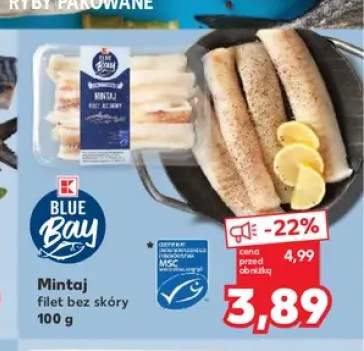 Mintaj filet bez skóry Blue Bay