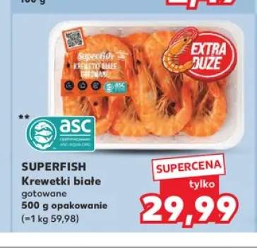 Krewetki białe gotowane Superfish