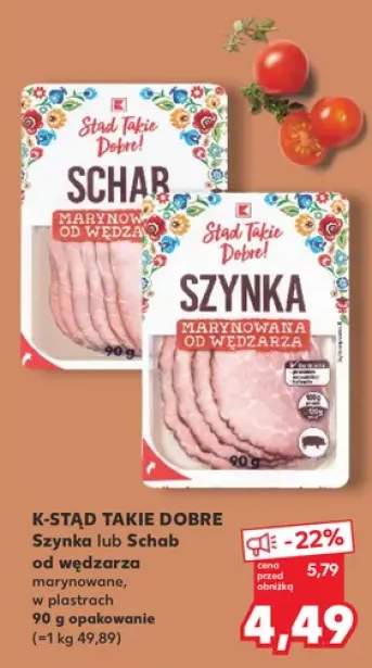 Szynka od wędzarza marynowana Stad Takie Dobre! +1 wariant