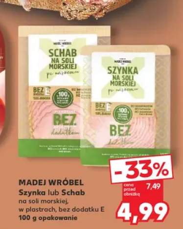 Schab na soli morskiej Madej Wróbel