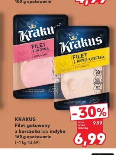 Filet gotowany z indyka Krakus