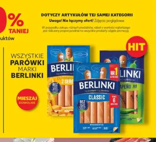 Parówki Berlinki +1 wariant