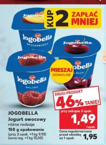 Jogurt owocowy Jogobella Zott