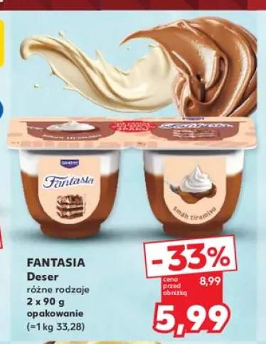 Deser Fantasia Danone 2-pak
