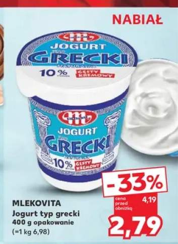 Jogurt typ grecki Mlekovita