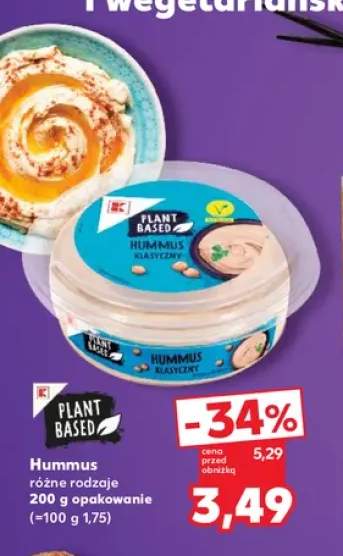 Hummus klasyczny K-Plant Based