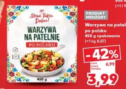 Warzywa na patelnię po polsku K-Stąd Takie Dobre
