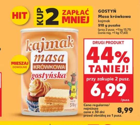 Masa krówkowa kajmak Gostyń