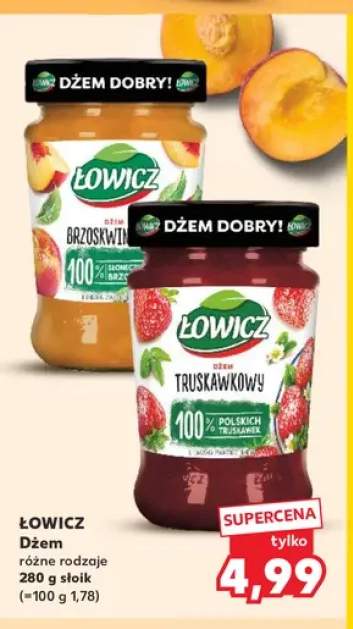 Dżem truskawkowy Łowicz +1 wariant
