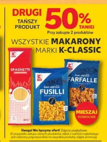 Makarony marki K-Classic +3 warianty