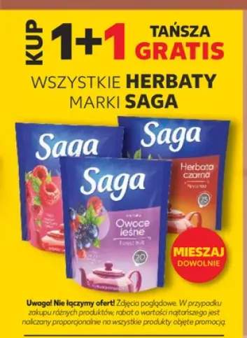 Herbaty Saga +3 warianty