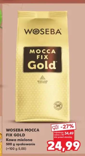 Kawa mielona Woseba Mocca Fix Gold
