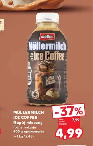 Napój mleczny Müllermilch Ice Coffee Coffee Classic