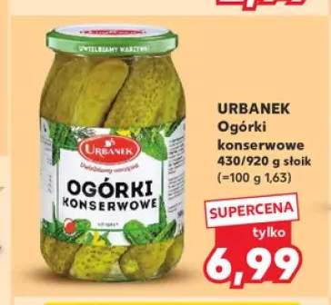 Ogórki konserwowe Urbanek