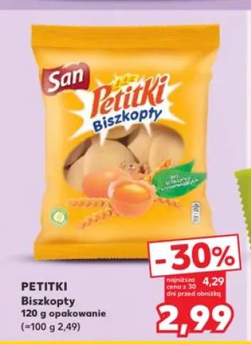 Biszkopty Petitki San