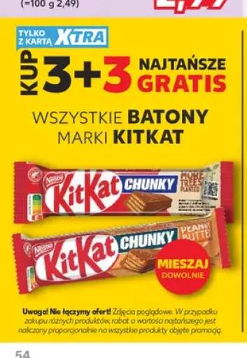 Batony marki KitKat +2 warianty