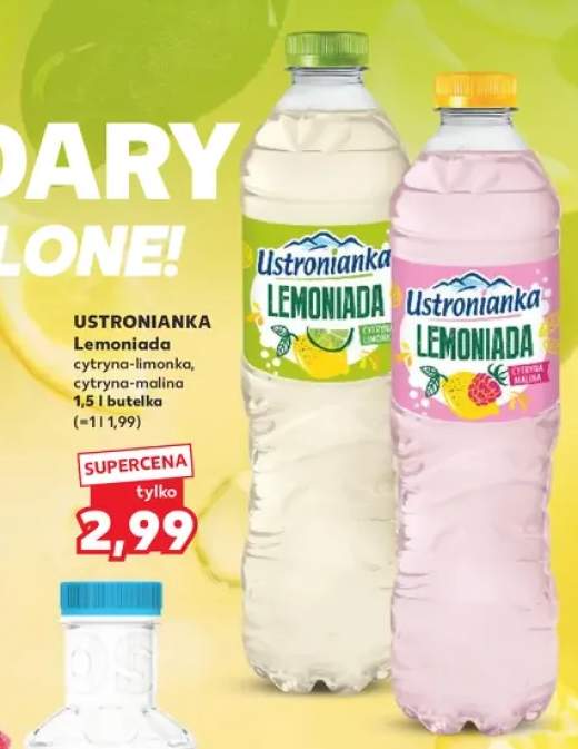 Lemoniada Ustronianka cytryna-limonka +1 wariant