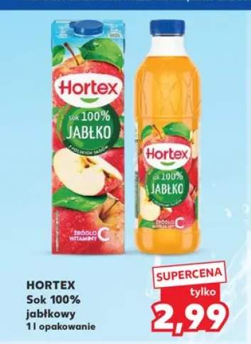 Sok 100% jabłkowy Hortex