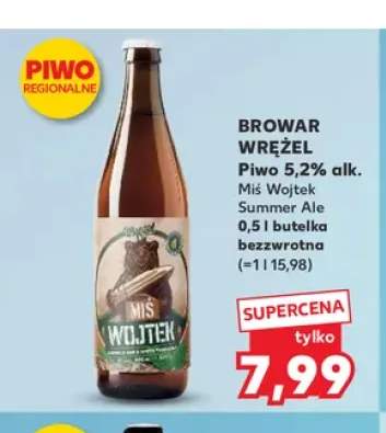 Piwo Browar Wrężel Miś Wojtek Summer Ale