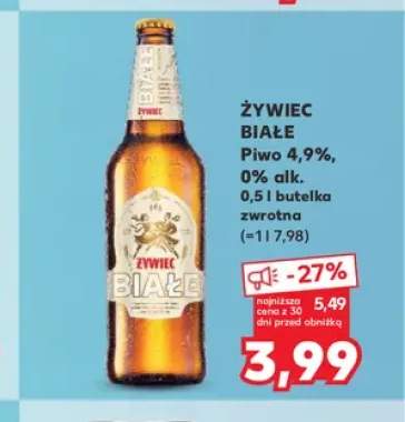 Piwo Żywiec Białe 4,9% +1 wariant