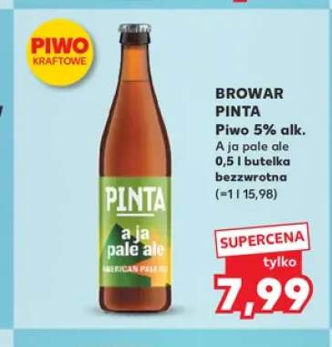 Piwo Browar Pinta A ja pale ale