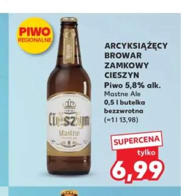Piwo Arcyksiążęcy Browar Zamkowy Cieszyn Mastne Ale