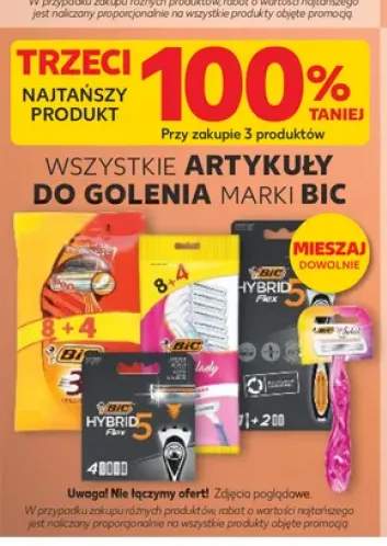 Artykuły do golenia Bic +3 warianty