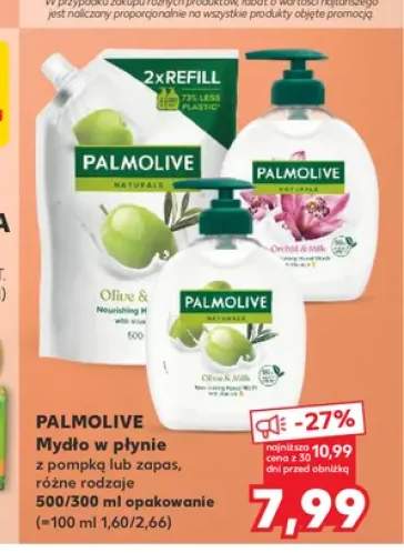 Mydło w płynie z pompką Palmolive Naturals Olive & Milk +2 warianty