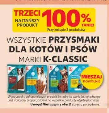 Przysmaki dla kotów i psów marki K-Classic +4 warianty