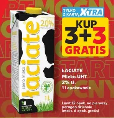 Mleko UHT Łaciate 2%
