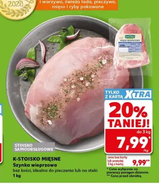 Szynka wieprzowa bez kości K-Stoisko Mięsne