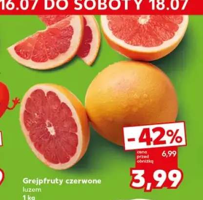 Grejpfrut czerwony luzem