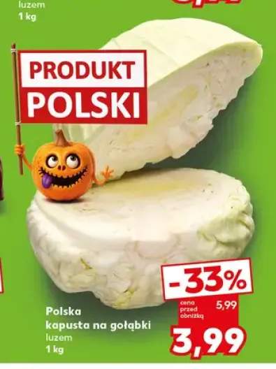 Kapusta na gołąbki polska luzem